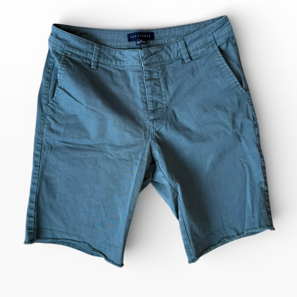 Sanctuary Teal Cropped Pants